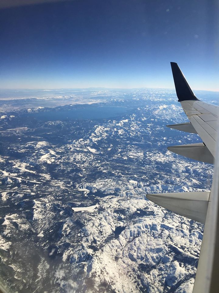 Flying over Taho