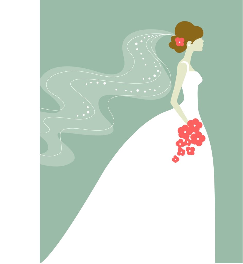 free-wedding-dress-clipart