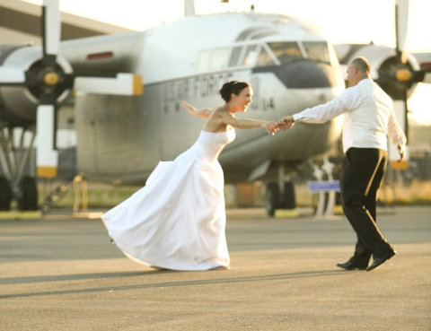 Wedding California Aerospace Museum