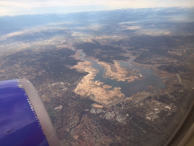 Empty Folsom Lake.