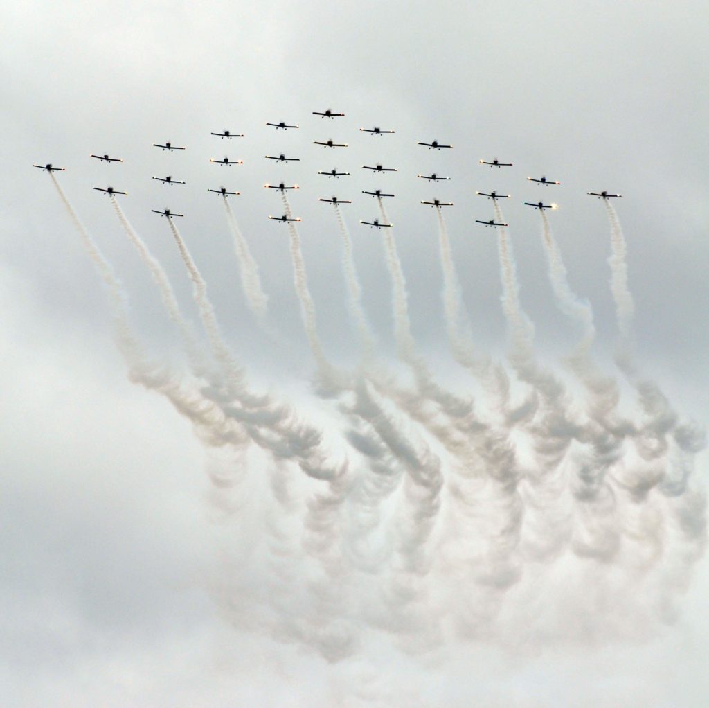 RV-6 30th anniversary formation