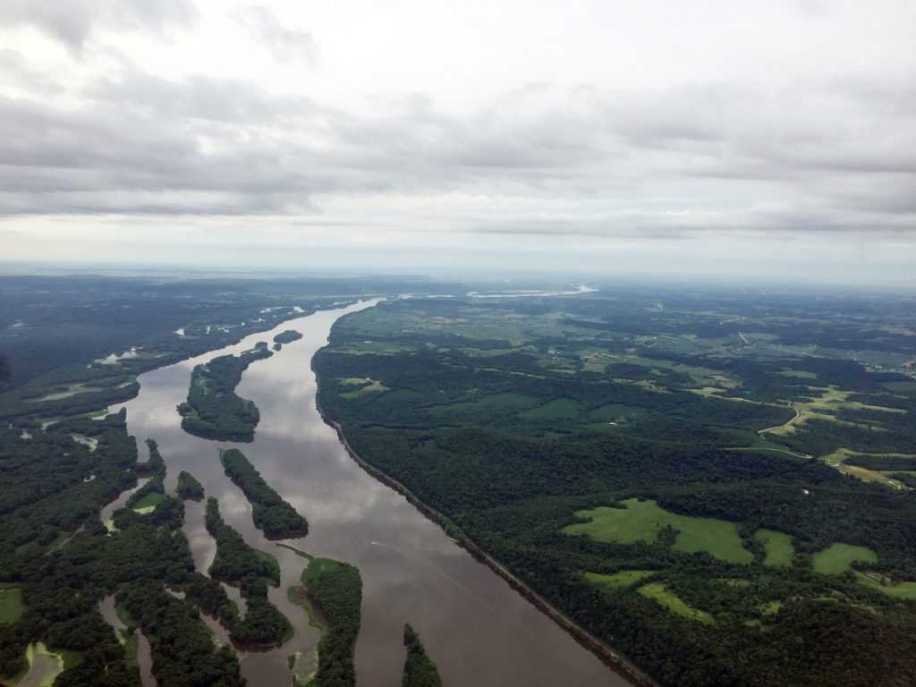 Mississippi in Dubuque, IA