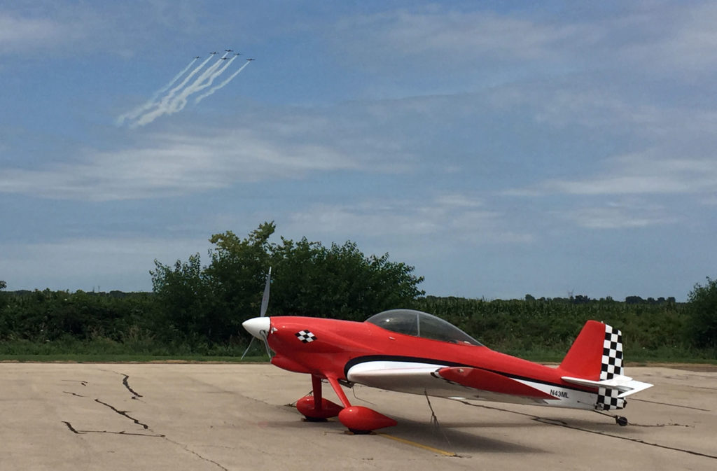 RV-4 and formation flight