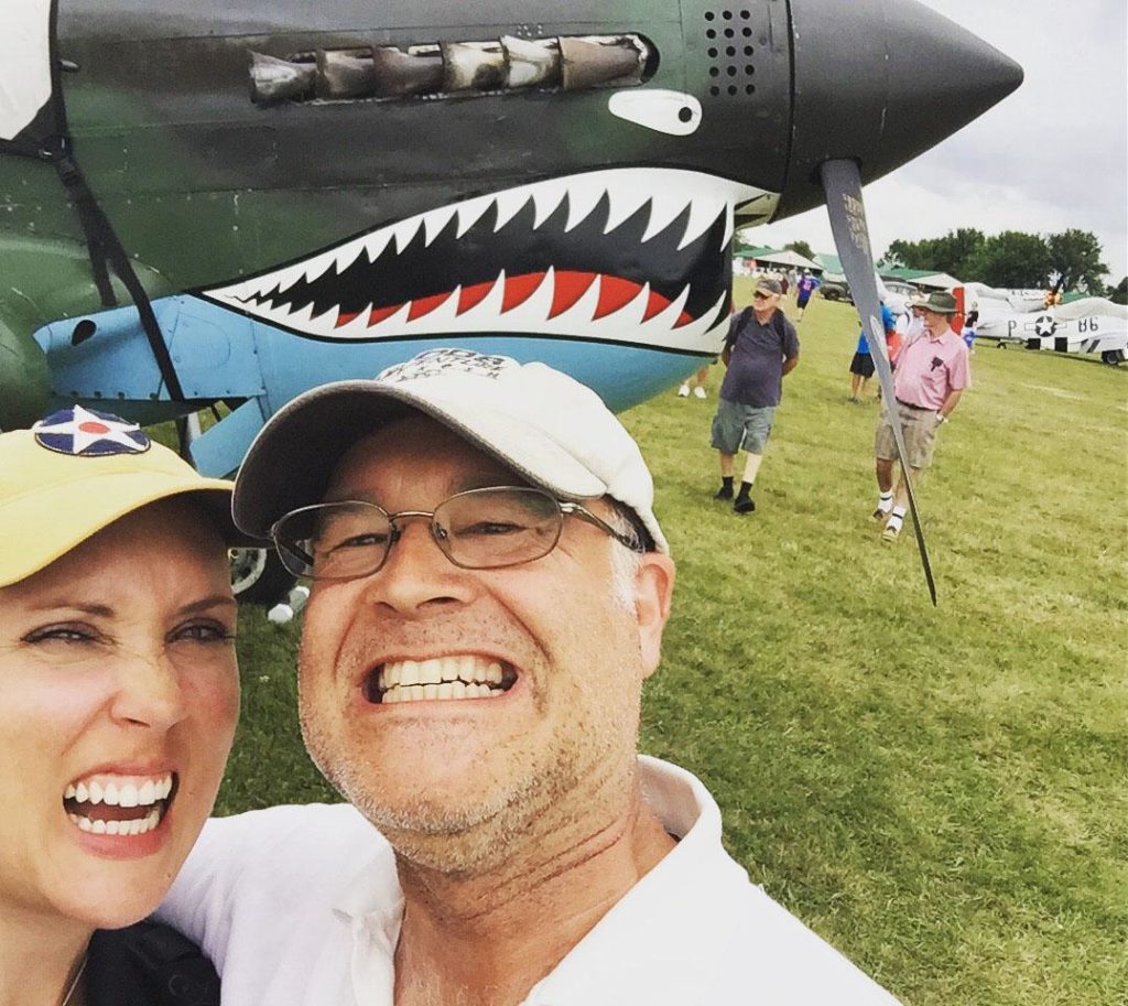 P-40 selfie faces.