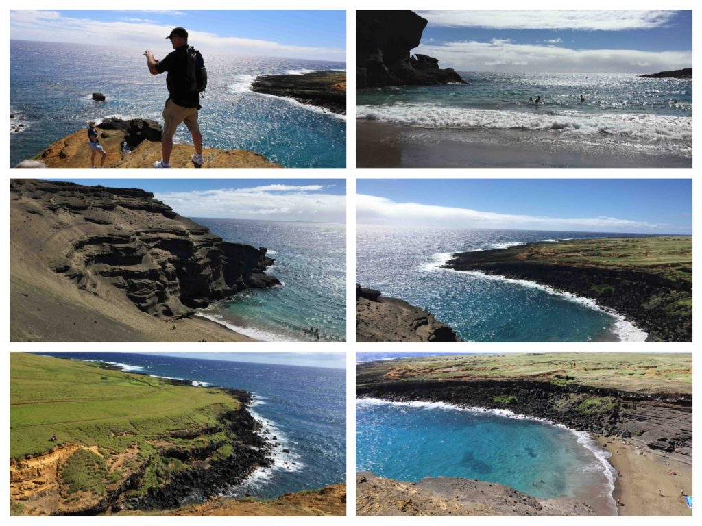 Papakōlea green sand beach