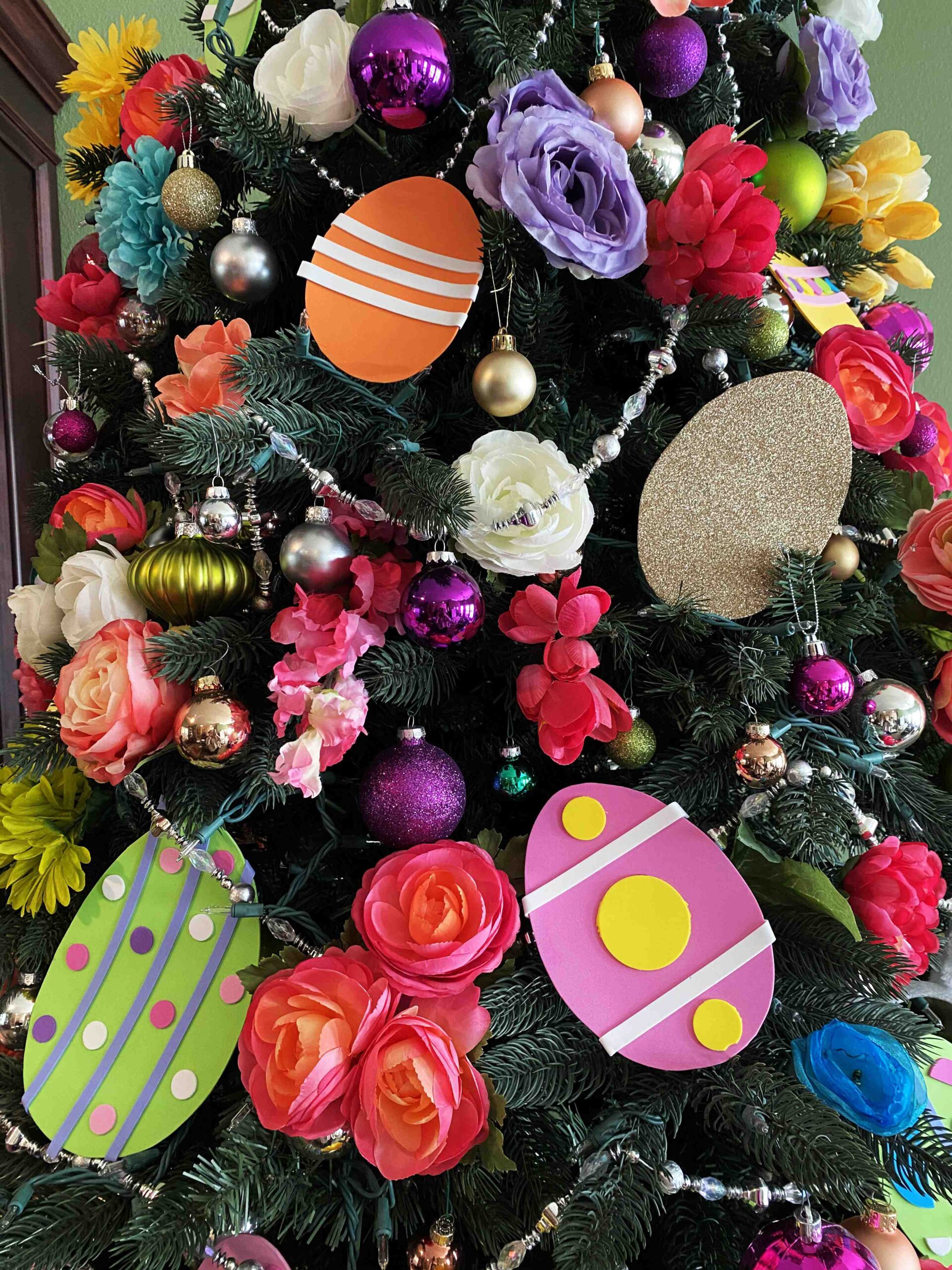 Easter egg tree