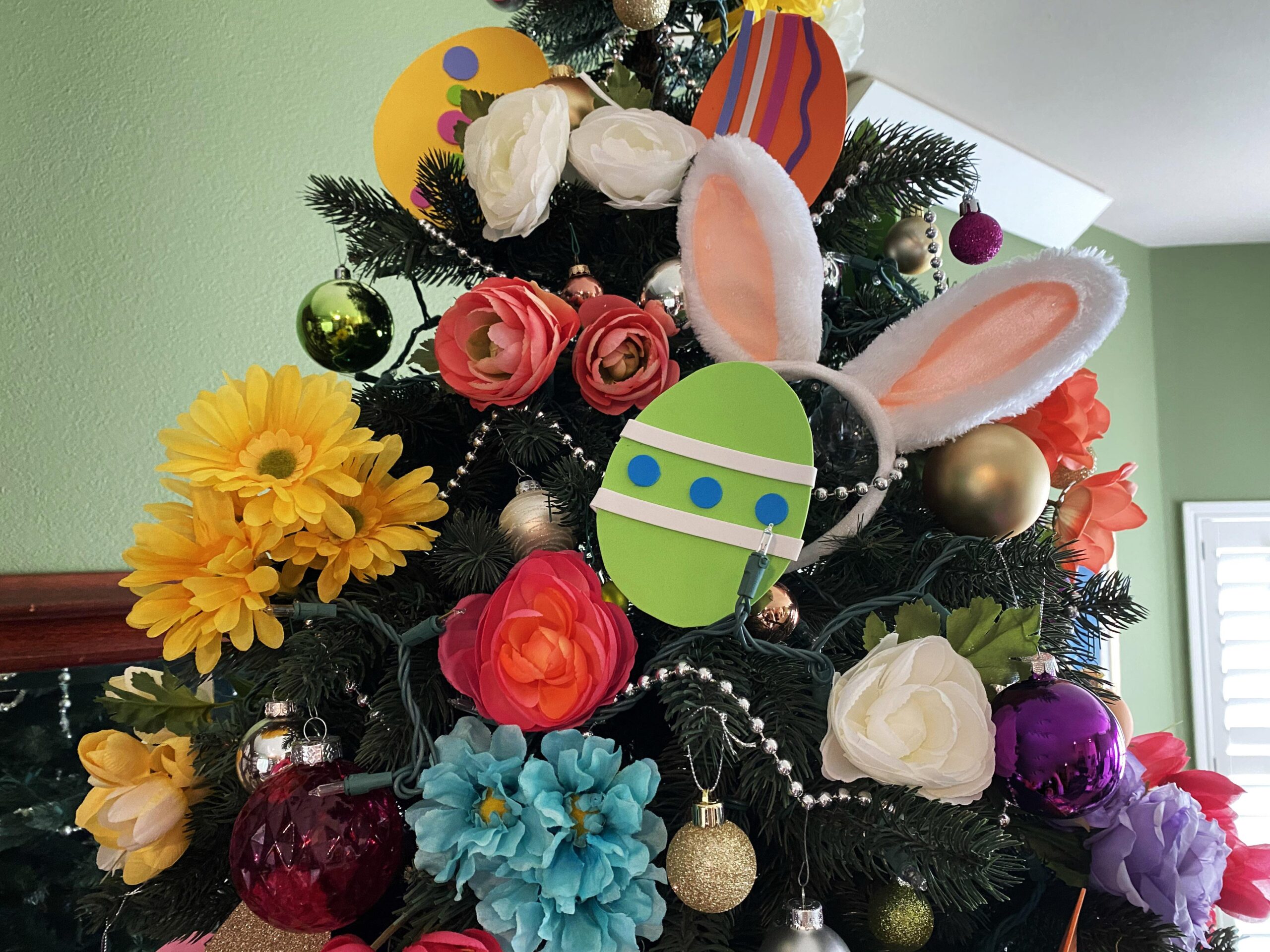 Easter egg tree